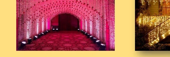 Pink Light Entry Tunnel - Madhya Pradesh Event Management